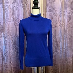 Brilliant Blue turtleneck